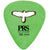 PRS Delrin Punch Guitar Picks 12-Pack Green .88mm