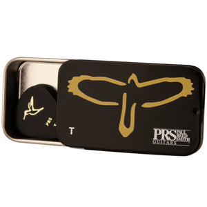 PRS Gold Birds Assorted Guitar Picks 12-Pack Heavy w/ Pick Tin