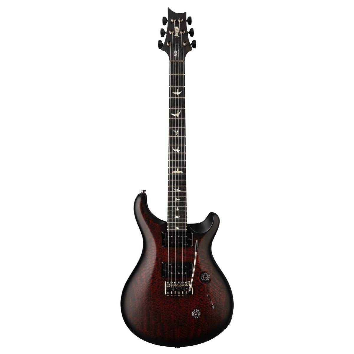 PRS Paul Reed Smith Core 40th Anniversary Custom 24 Satin Limited Edition Electric Guitar Fire Smokeburst (Stained Binding)