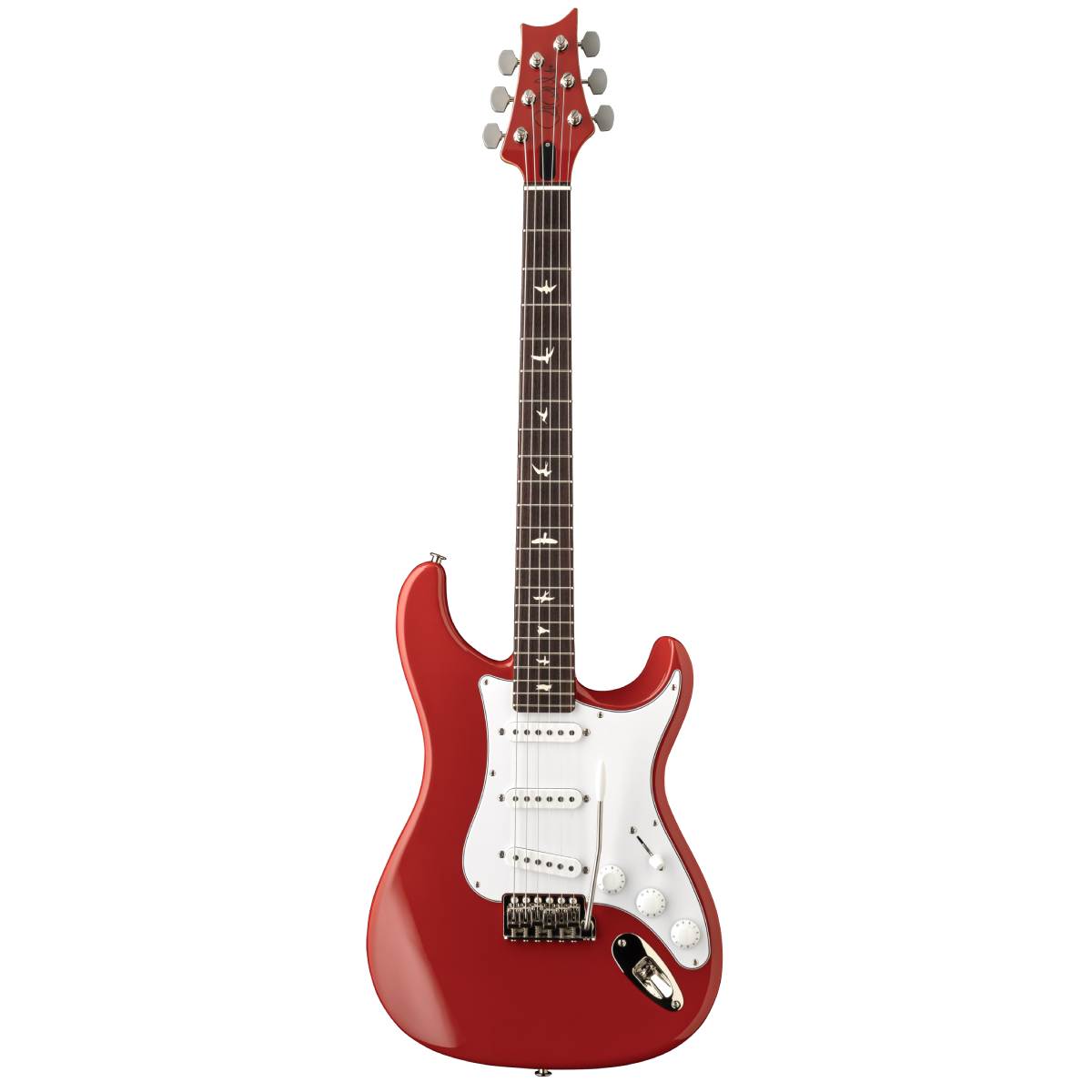 PRS Paul Reed Smith John Mayer Silver Sky Defender Electric Guitar Portofino Red - Limited Edition