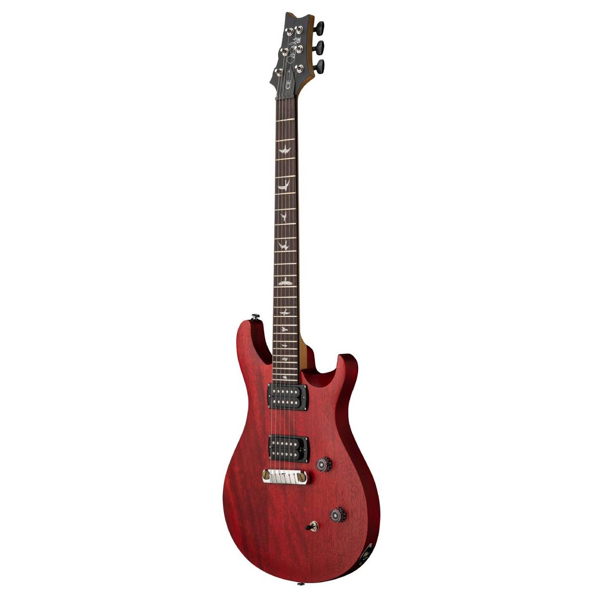 PRS Paul Reed Smith SE CE24 Standard Satin Stoptail Electric Guitar Vintage Cherry