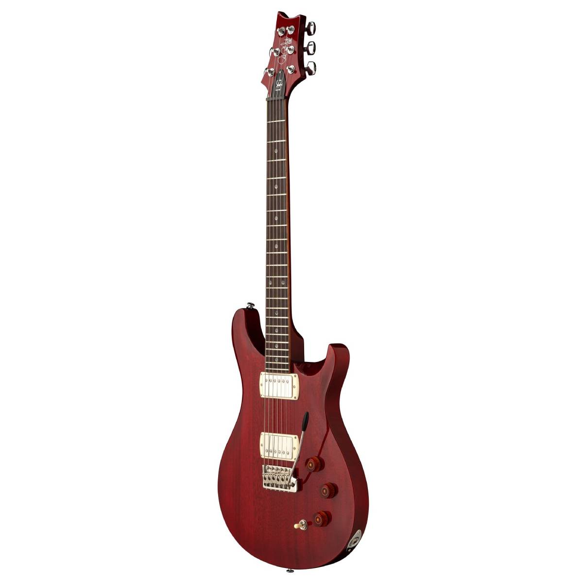 PRS Paul Reed Smith SE DGT Standard Electric Guitar Vintage Cherry w/ Moons