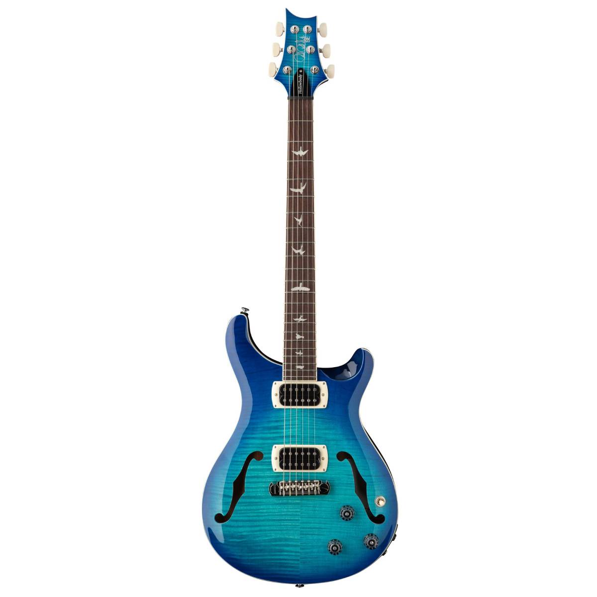 PRS Paul Reed Smith SE Ed Sheeran Hollowbody I Piezo Electric Guitar Lake Blue