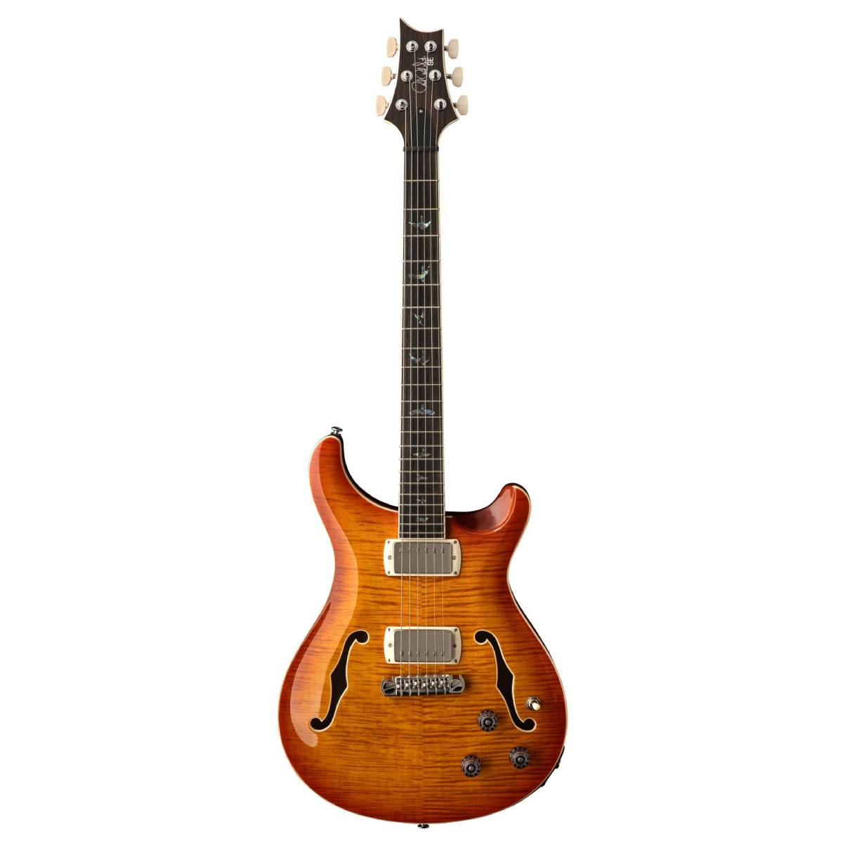 PRS Paul Reed Smith SE Hollowbody II Piezo Electric Guitar Vintage Sunburst