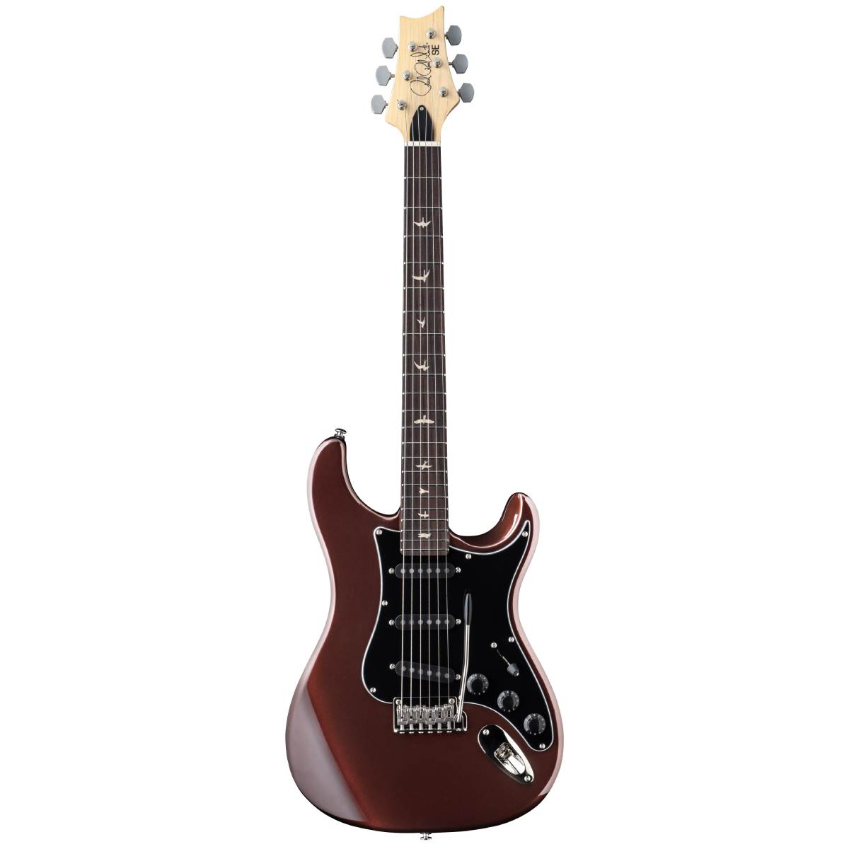 PRS Paul Reed Smith SE John Mayer Silver Sky Defender Electric Guitar Sedona Red - Limited Edition
