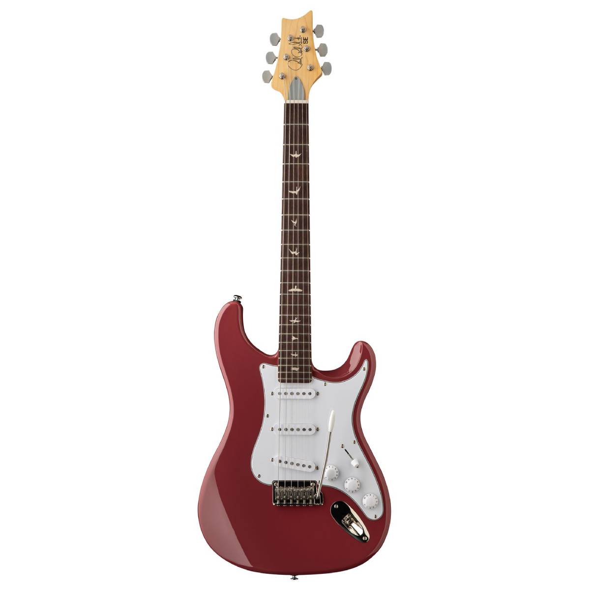 PRS Paul Reed Smith SE Silver Sky John Mayer Signature Electric Guitar RW Darby Red