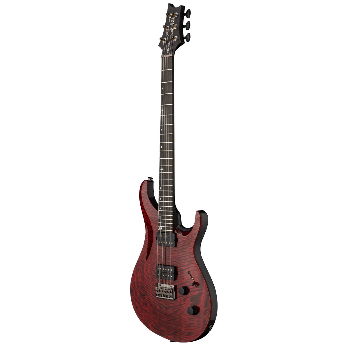 PRS Paul Reed Smith Tekton Electric Guitar Bloodstone Red w/ Black Satin Neck