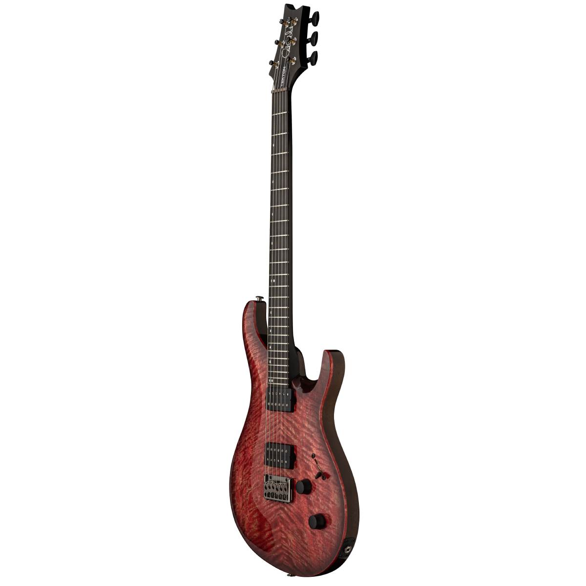 PRS Paul Reed Smith Tekton Electric Guitar Fuchsia Aura w/ Black Satin Neck