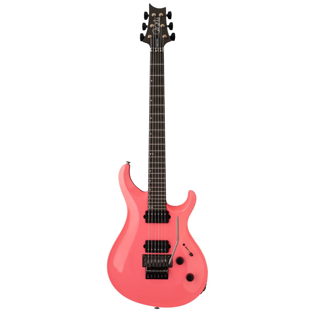 PRS Paul Reed Smith Tekton Floyd Electric Guitar Hot Pink w/ Black Satin Neck