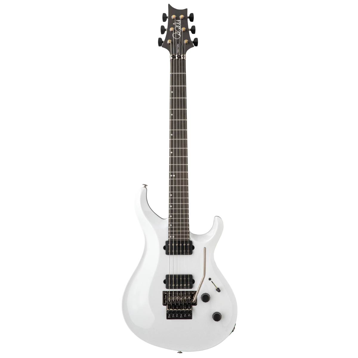 PRS Paul Reed Smith Tekton Floyd Electric Guitar White Holoflake w/ Black Satin Neck