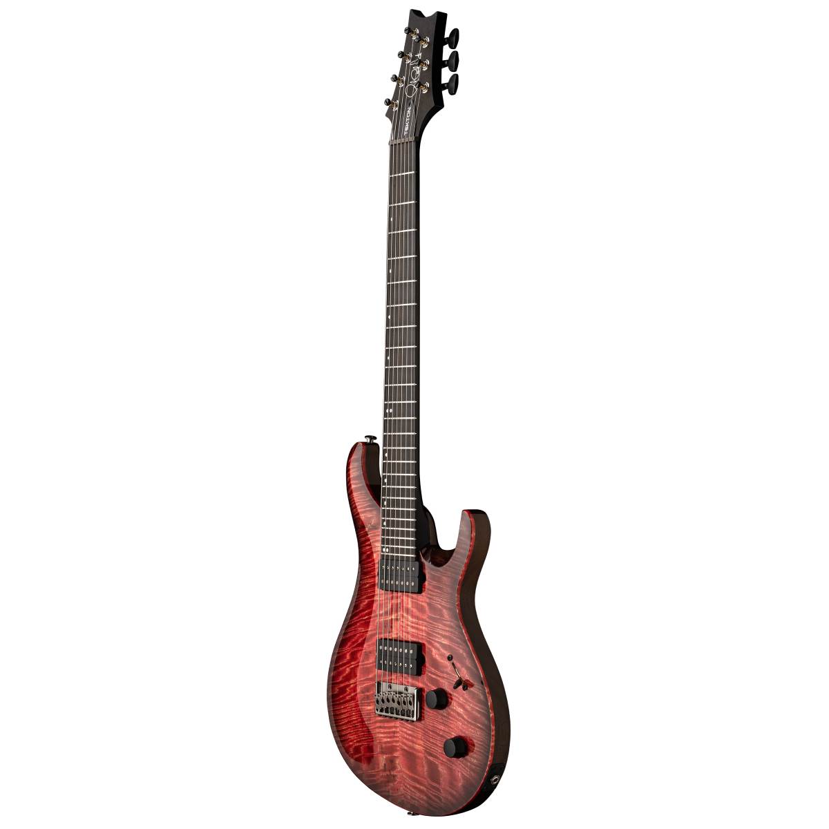 PRS Paul Reed Smith Tekton SVN Electric Guitar 7-String Fuchsia Aura w/ Black Satin Neck
