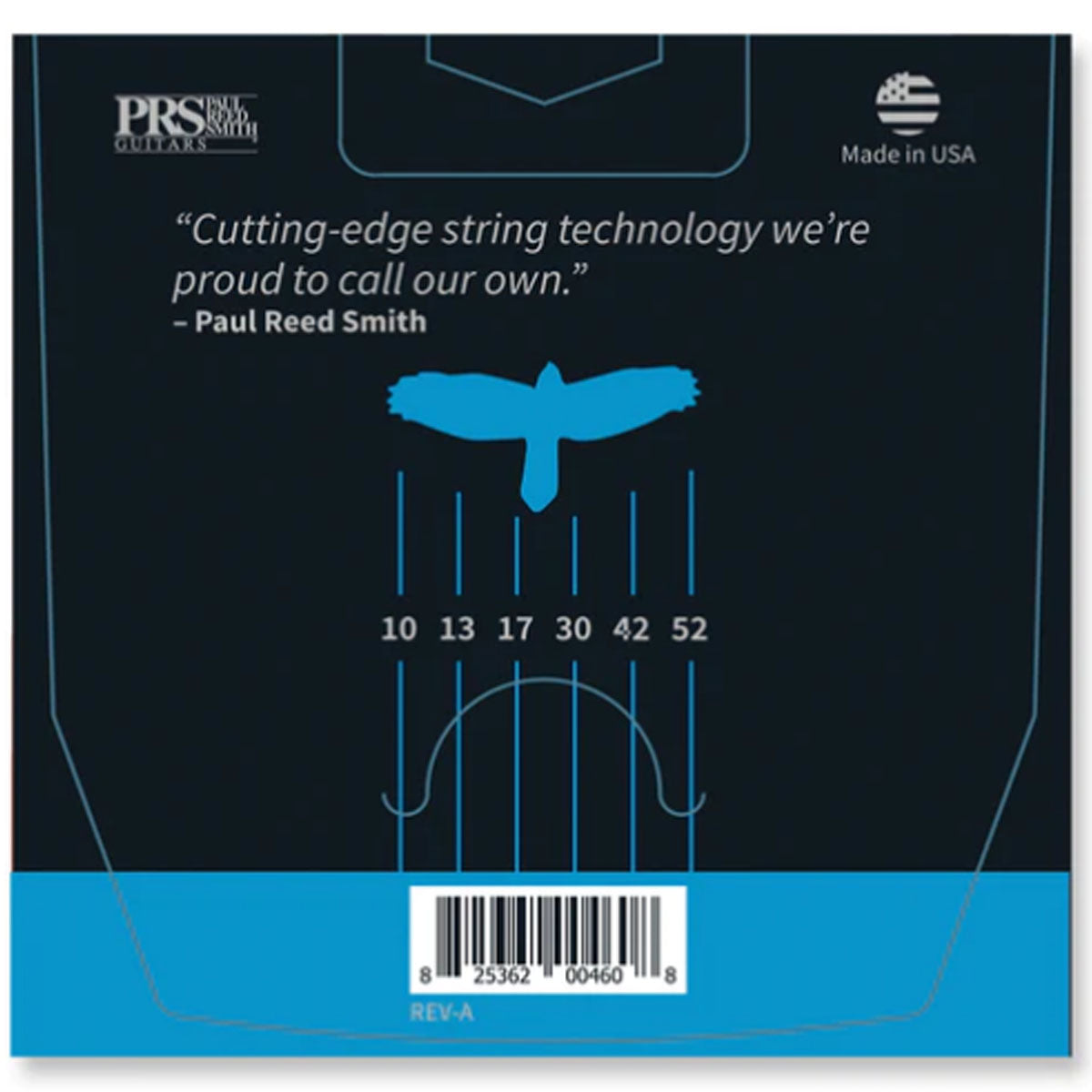 PRS Signature Electric Guitar Strings Lite Top Heavy Bottom 10-52