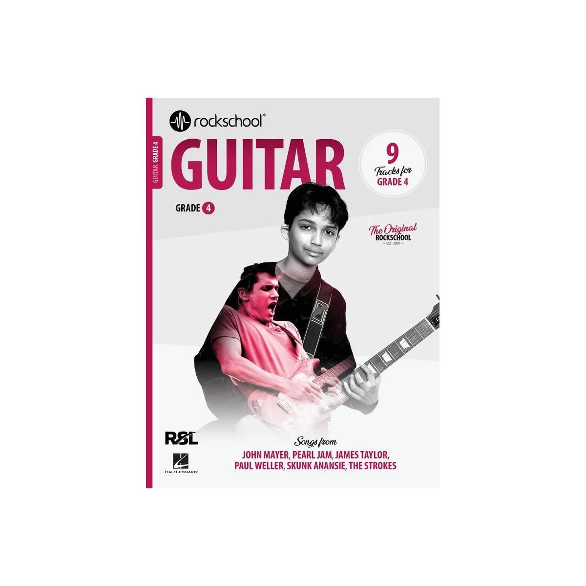 ROCKSCHOOL Guitar Grade 4 (2024) Book & Online Audio
