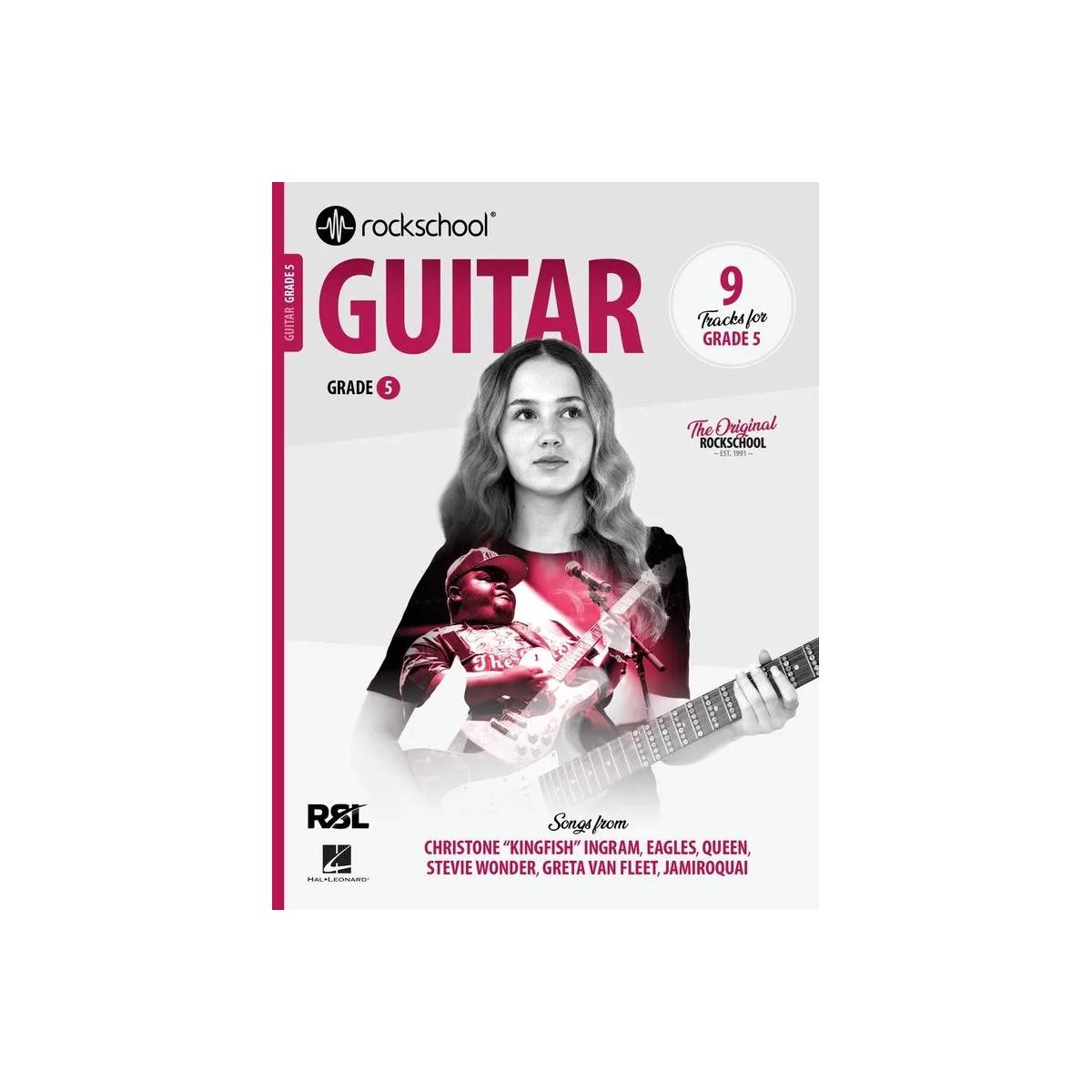 ROCKSCHOOL Guitar Grade 5 (2024) Book & Online Audio