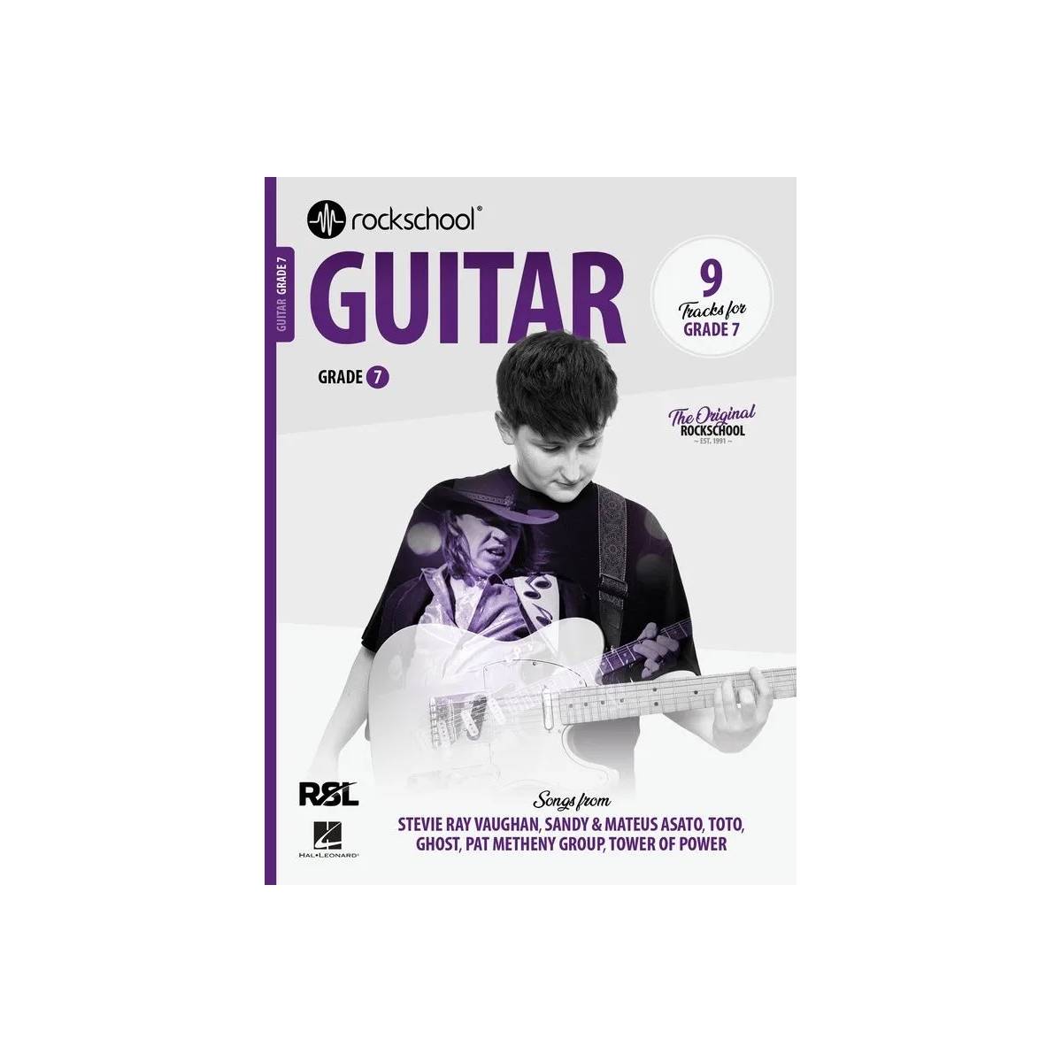 ROCKSCHOOL Guitar Grade 7 (2024) Book &amp; Online Audio