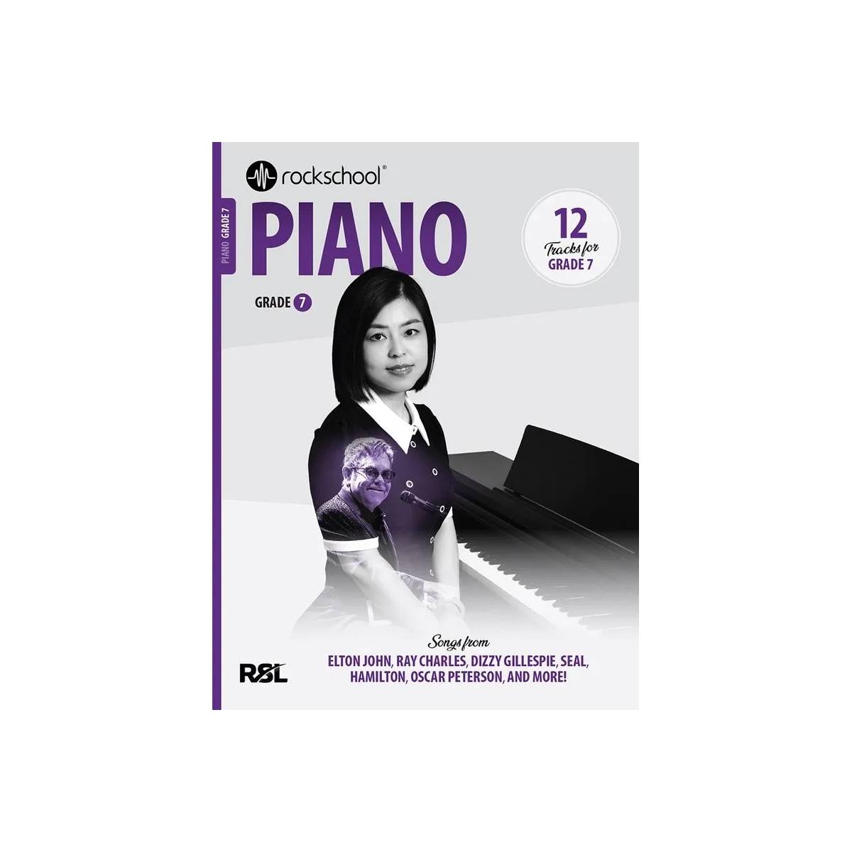 Rockschool Piano Grade 7 (2025) Book &amp; Online Audio