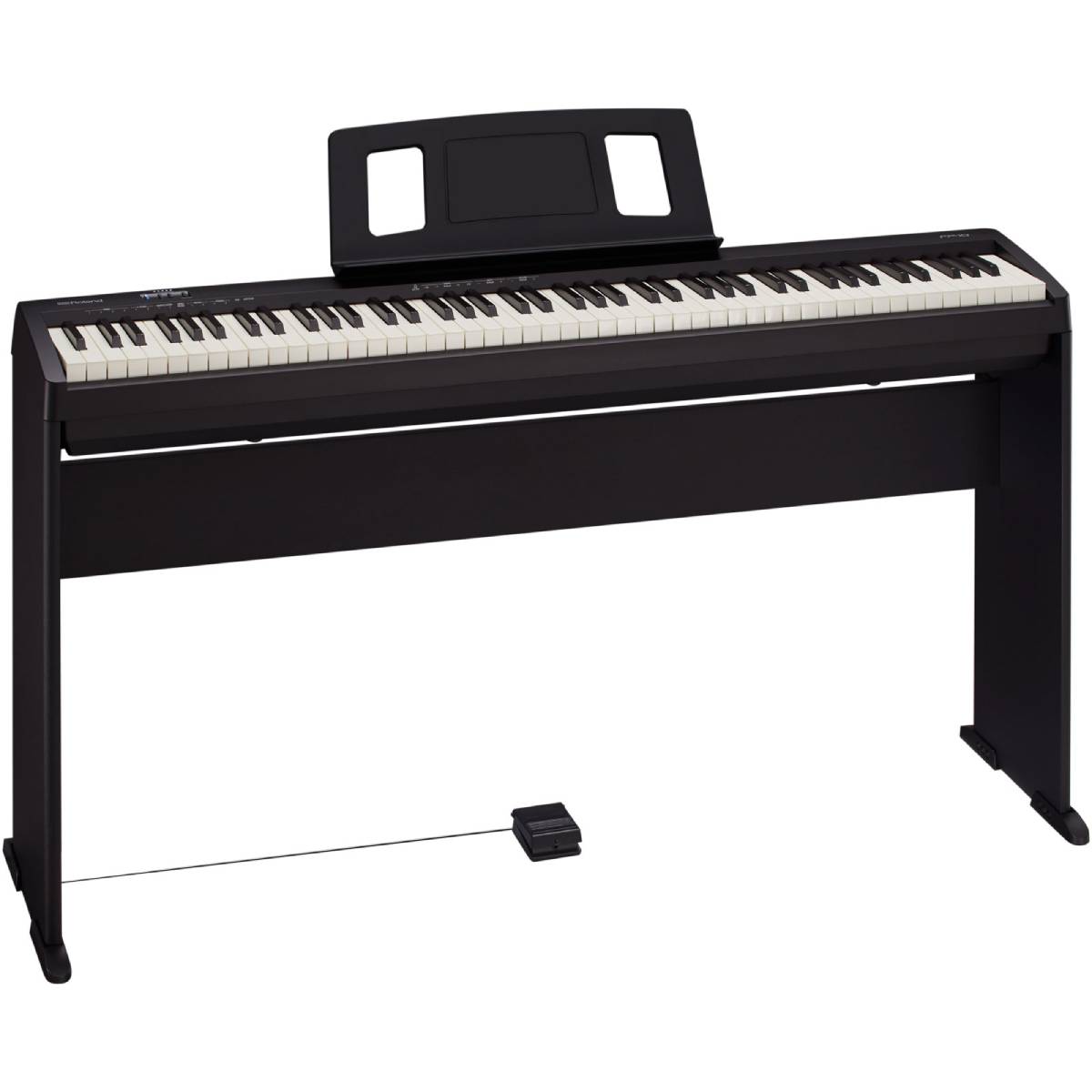 Roland FP-10 Digital Piano Kit Black w/ KSCFP10 Stand