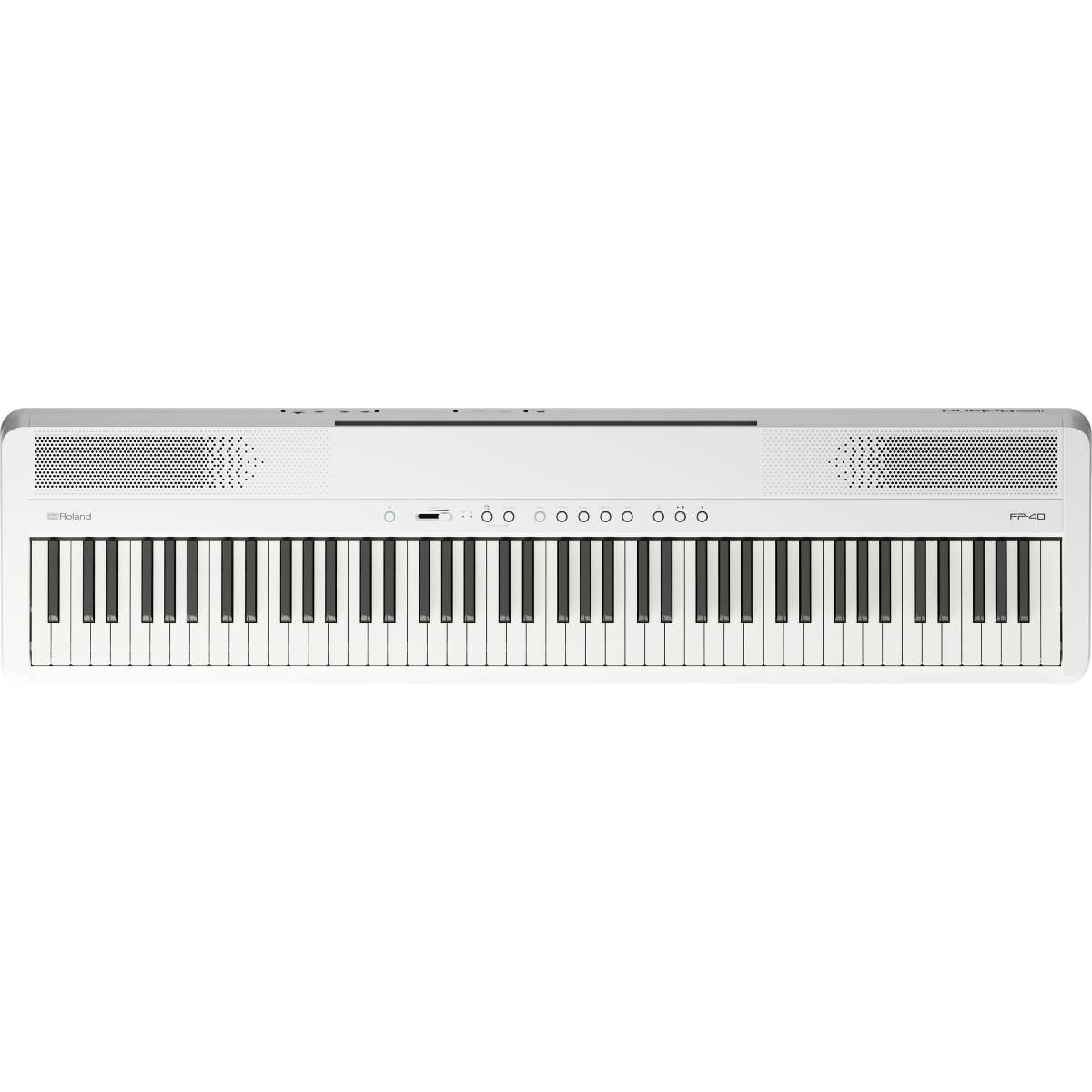 Roland FP-40 Digital Piano Kit White w/ Stand & Pedal Board