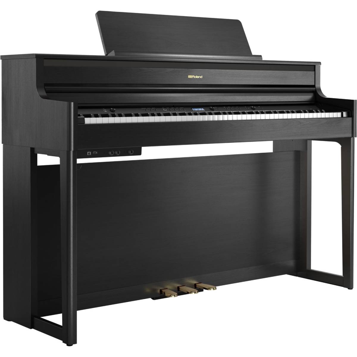 Roland HP704 Home Piano Charcoal w/ Bench