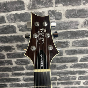 PRS Paul Reed Smith SE Hollowbody II Electric Guitar Charcoal Burst - PREOWNED