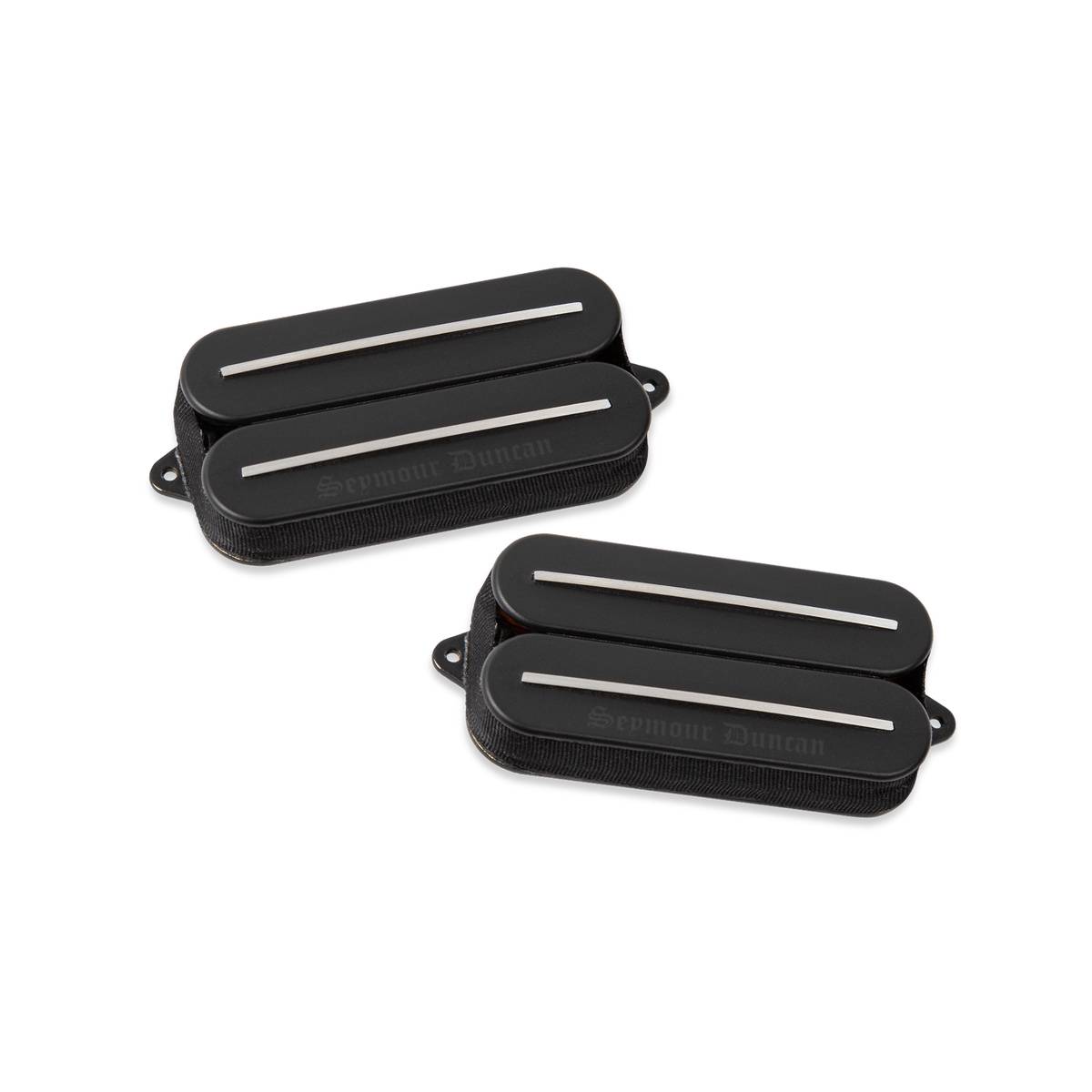 Seymour Duncan Black Winter Rails Guitar Pickup Set - Bridge &amp; Neck