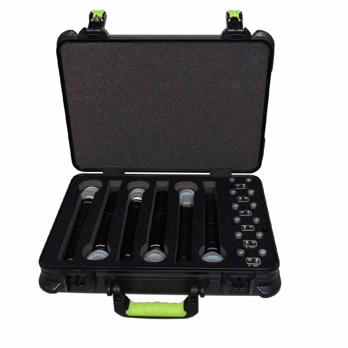 Shure by Gator SH-MICCASEW06 TSA Case for 6 Wireless Microphones