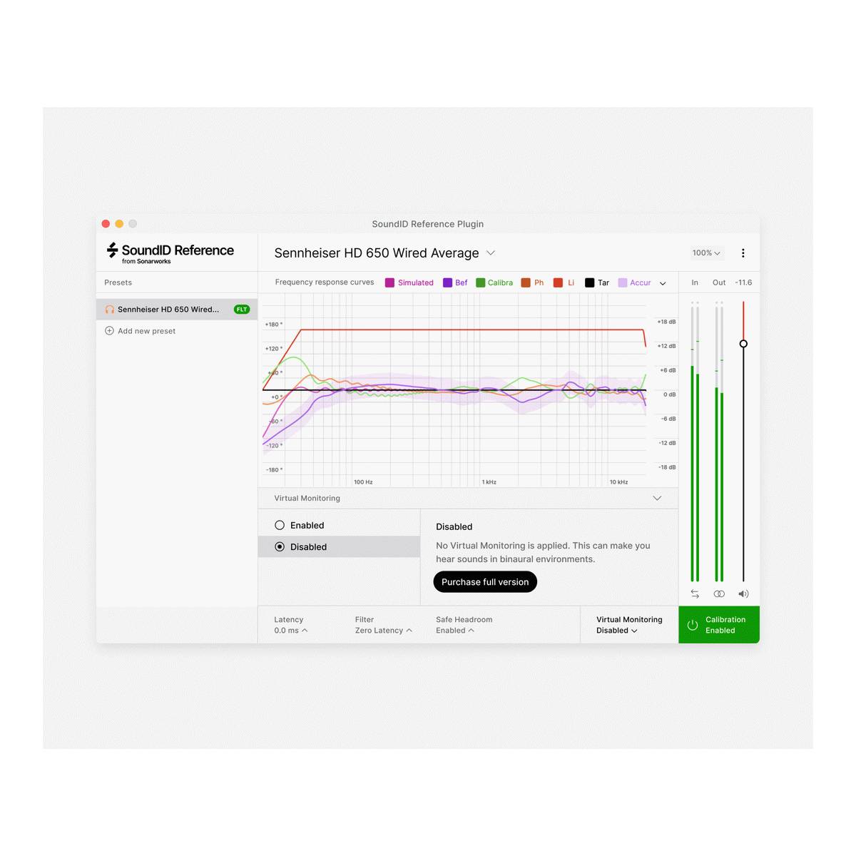Sonarworks SoundID Reference Virtual Monitoring Add-On (eLicense Download)
