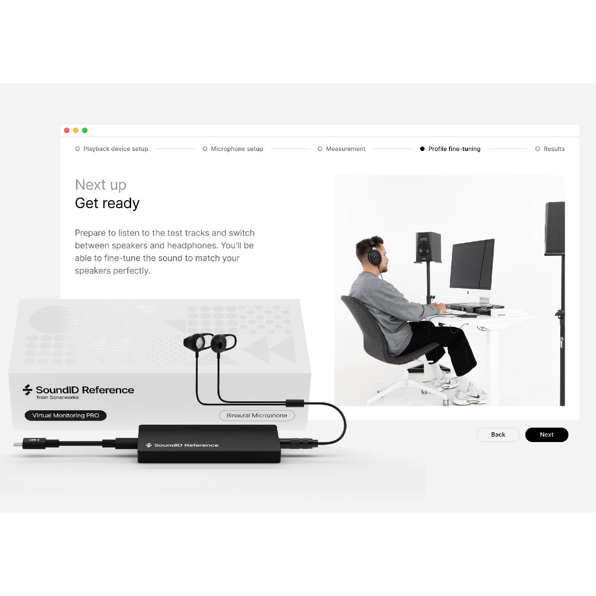 Sonarworks SoundID Reference Virtual Monitoring Pro + Microphone