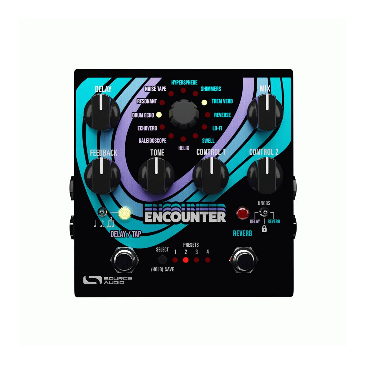 Source Audio Encounter Delay & Reverb Effects Pedal