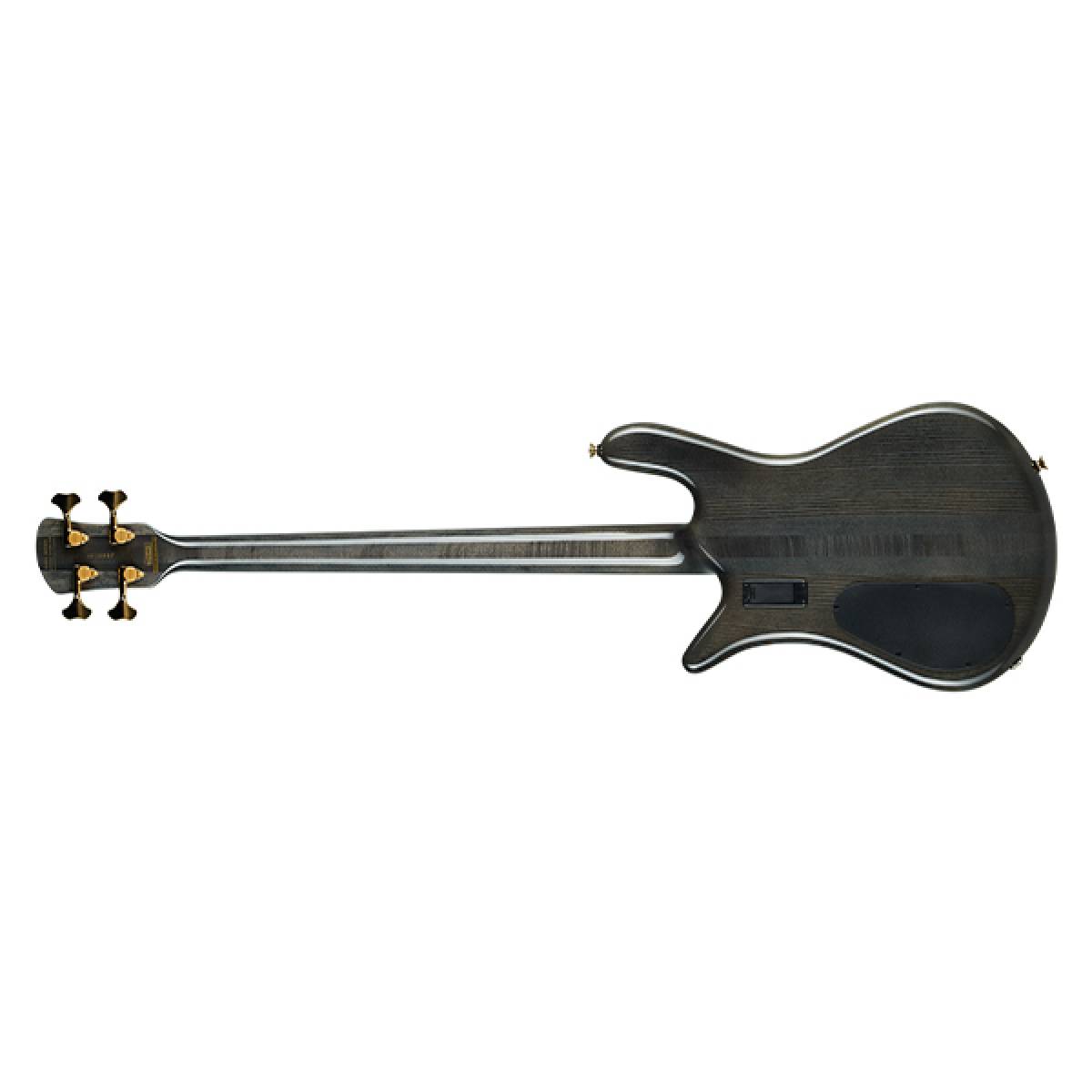 Spector Euro 4 CST Bass Guitar Natural Black Burst Gloss w/ EMGs - EURO4CSTBLK
