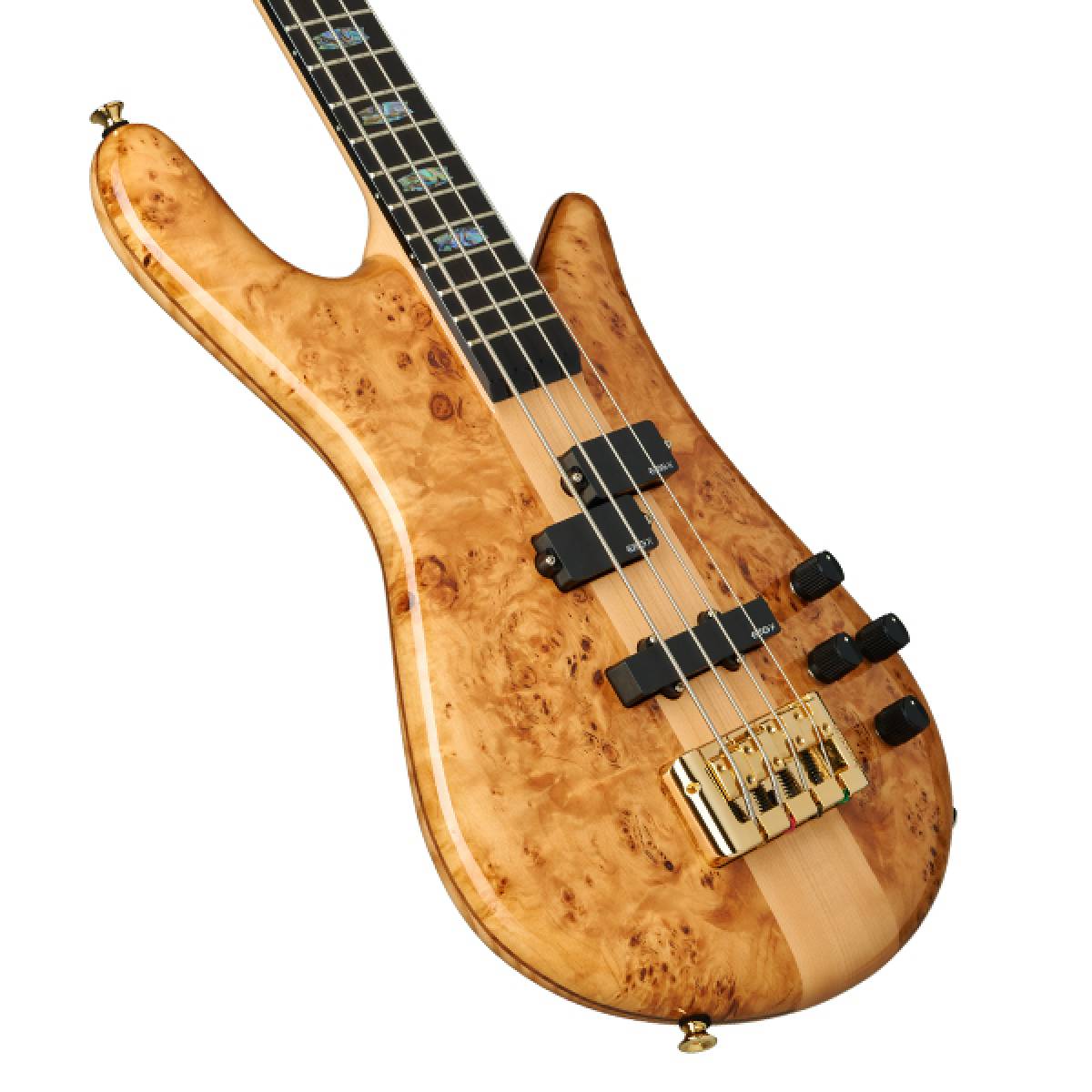 Spector Euro 4 CST Bass Guitar Natural Gloss w/ EMGs - EURO4CSTNAT