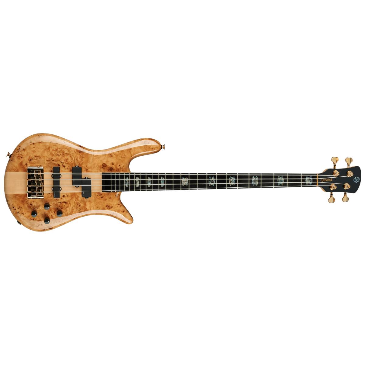 Spector Euro 4 CST Bass Guitar Natural Gloss w/ EMGs - EURO4CSTNAT