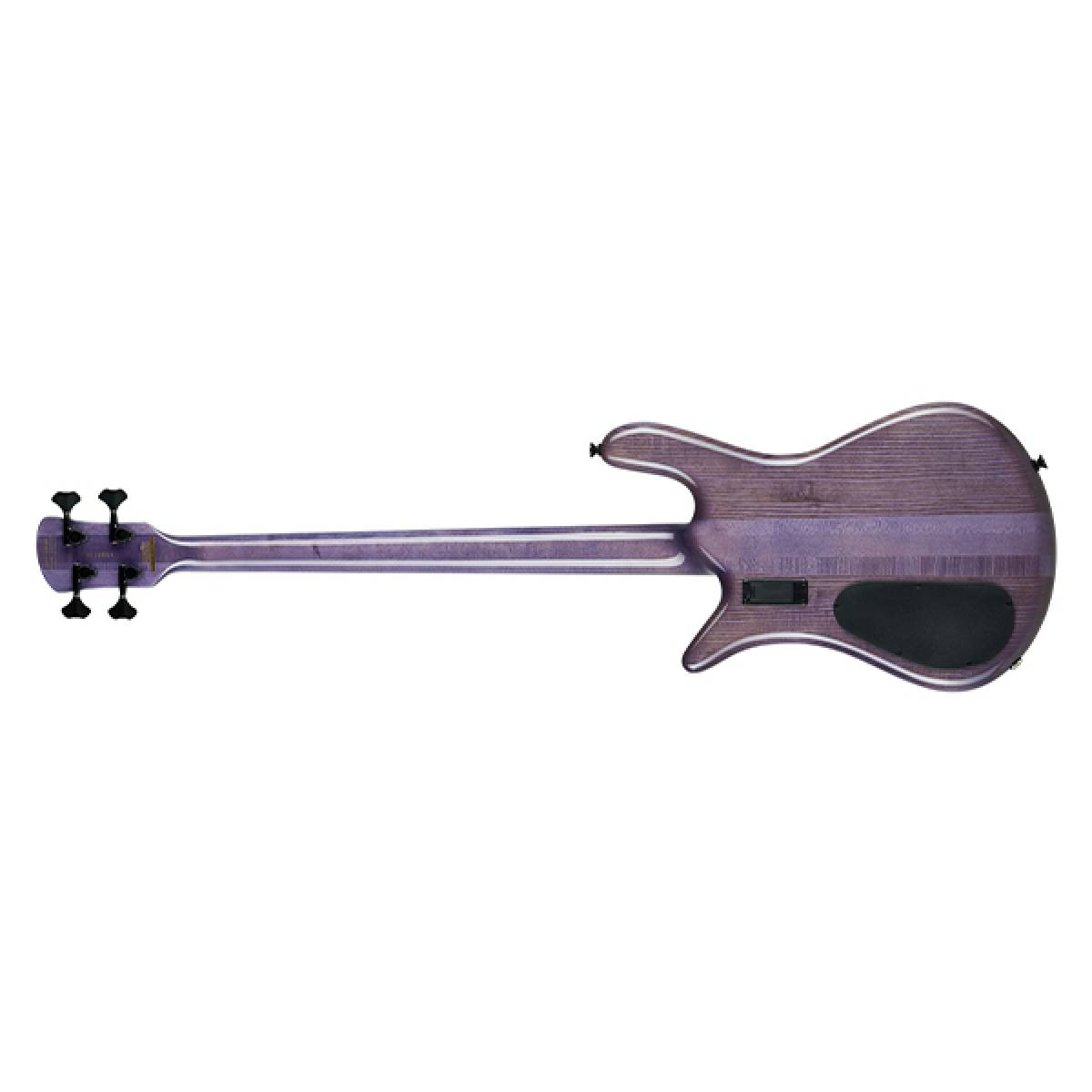 Spector Euro 4 CST Bass Guitar Natural Violet Burst Gloss w/ EMGs - EURO4CSTVLT