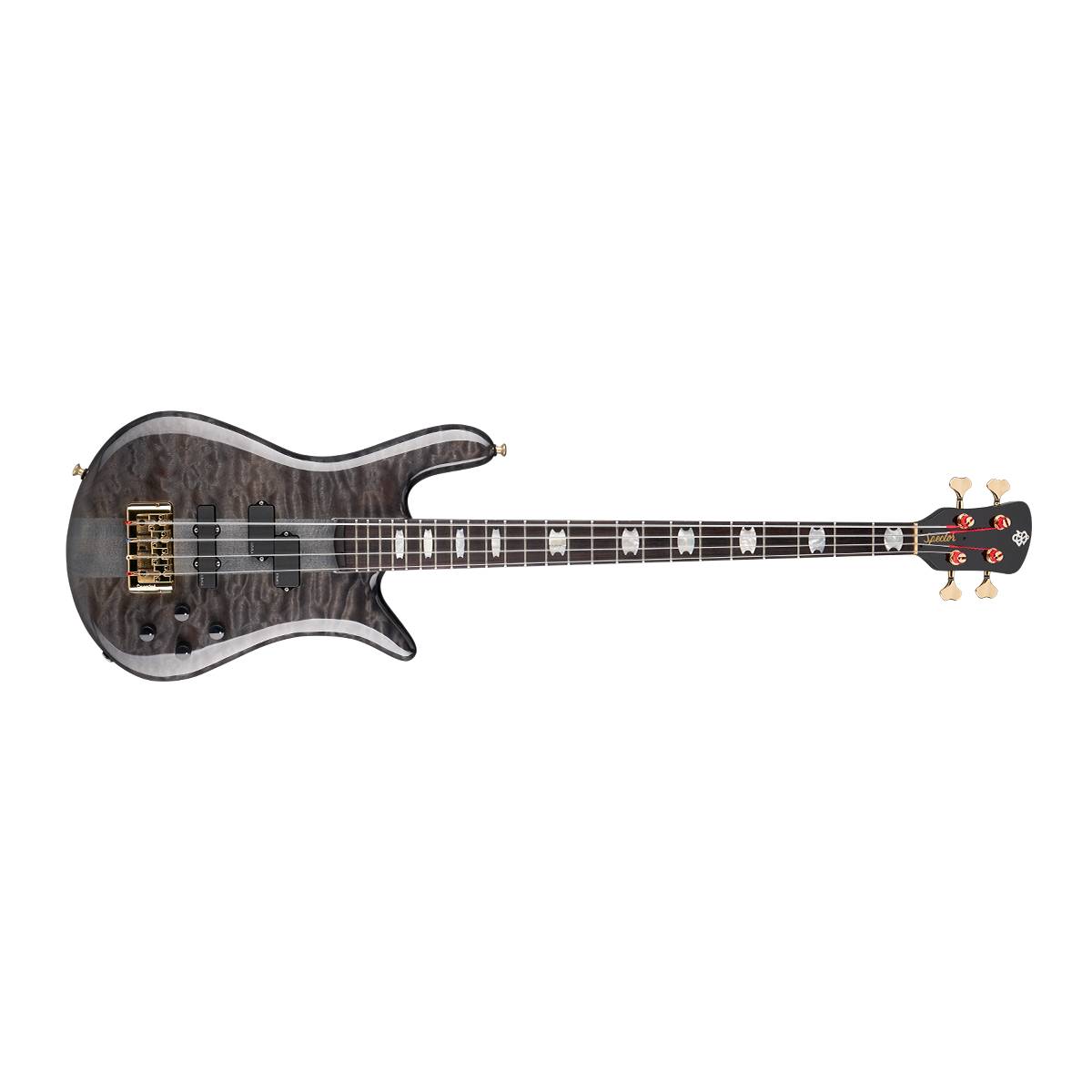 Spector Euro 4 LX Doug Wimbish Signature Bass Guitar Black Stain Gloss w/ EMGs - EURO4DWBKS