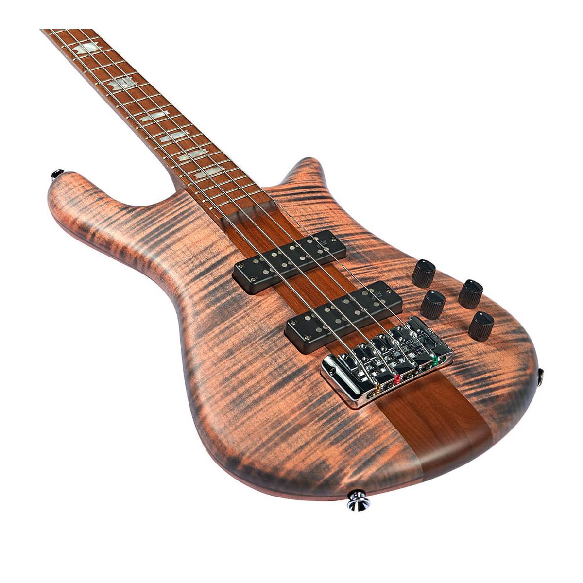 Spector Euro 4 RST Bass Guitar Sundown Glow Matte w/ Aguilar Pickups - EURO4RSTSDGL