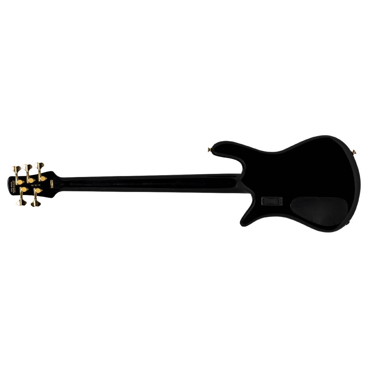 Spector Euro 5 Classic Bass Guitar 5-String Solid Black Gloss w/ EMGs - EURO5BKCL