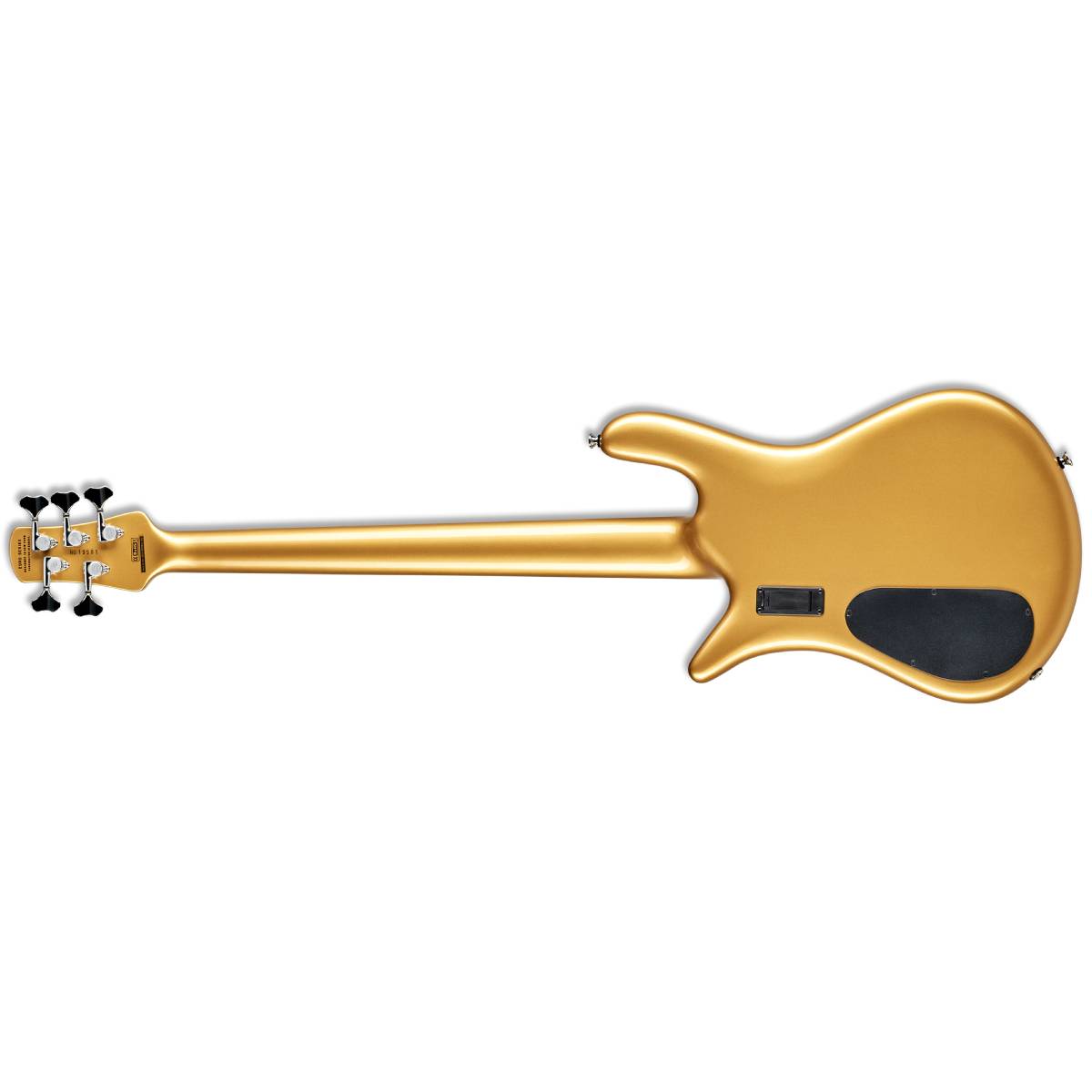 Spector Euro 5 Classic Bass Guitar 5-String Solid Metallic Gold Gloss w/ EMGs - EU-5CLMGD
