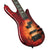 Spector Euro 5 CST Bass Guitar 5-String Natural Red Burst Gloss w/ EMGs - EURO5CSTRED