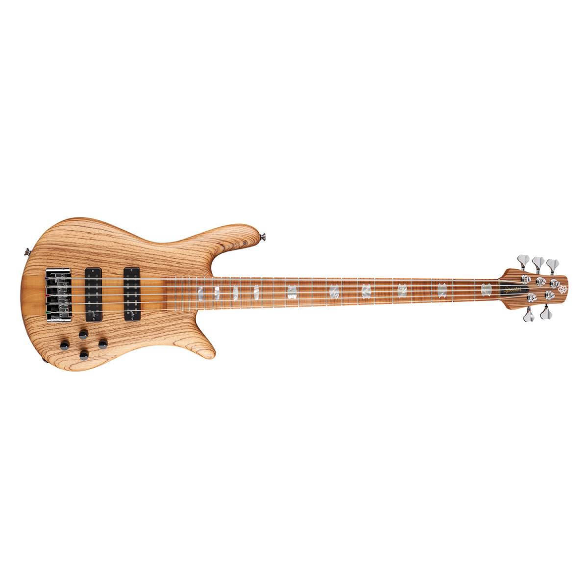 Spector Euro 5 RST Bass Guitar 5-String Zebrawood Natural Matte w/ Aguilar Pickups - EURO5RSTZBW