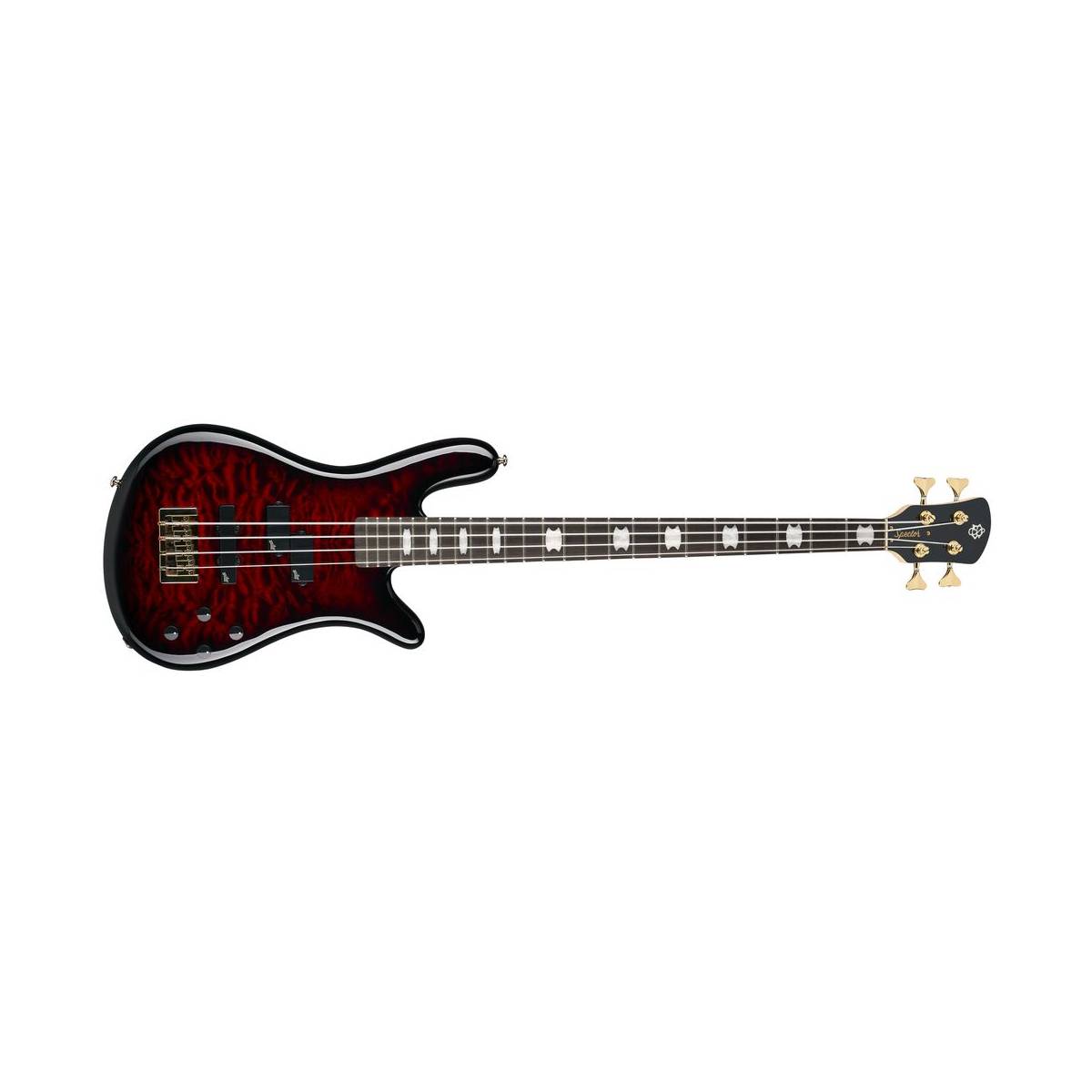 Spector ICON NS-2 Bolt-On Bass Guitar Black Cherry Gloss - ICONNS2BBC
