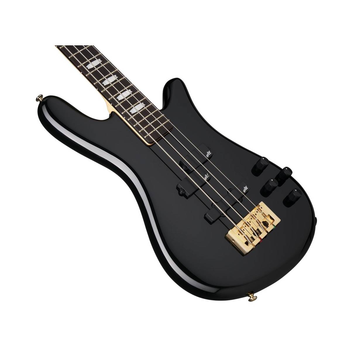 Spector ICON NS-2 Bolt-On Bass Guitar Black Gloss - ICONNS2BBK
