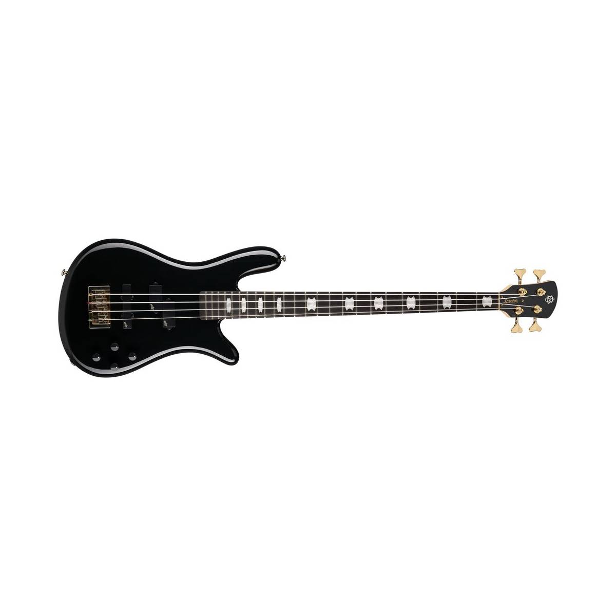 Spector ICON NS-2 Bolt-On Bass Guitar Black Gloss - ICONNS2BBK