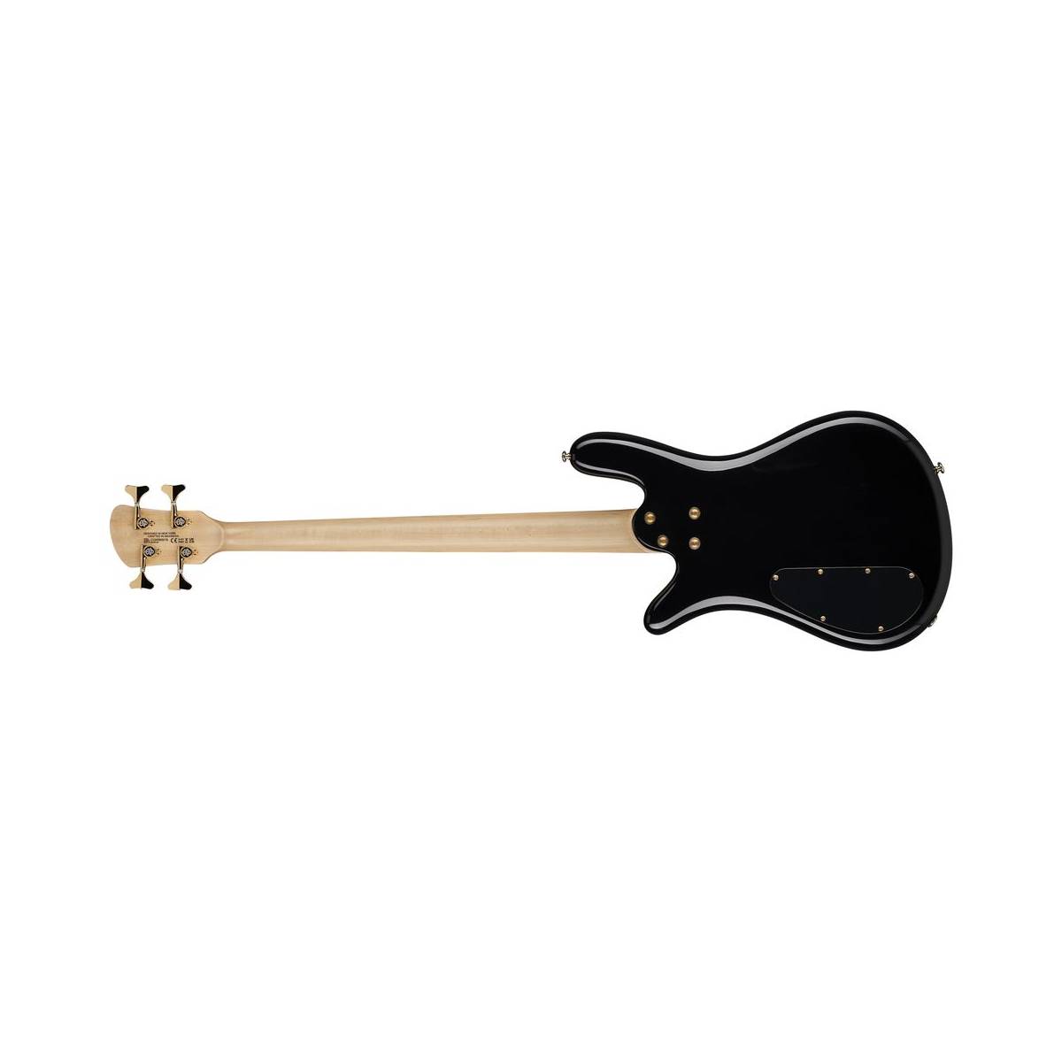 Spector ICON NS-2 Bolt-On Bass Guitar Black Stain Gloss - ICONNS2BBLKS