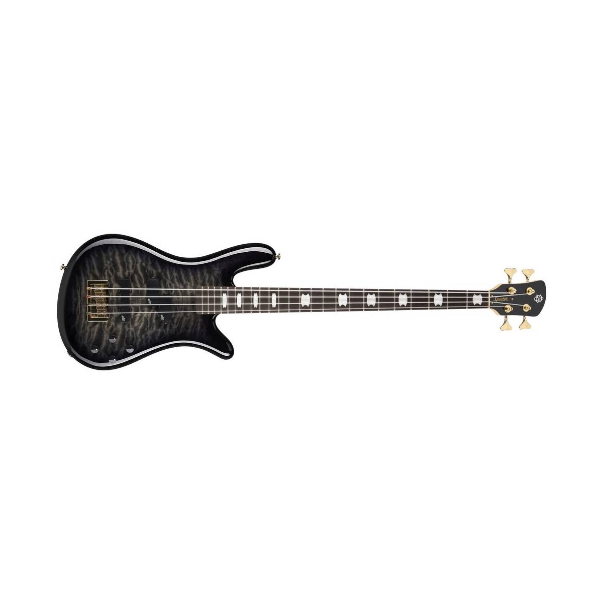 Spector ICON NS-2 Bolt-On Bass Guitar Black Stain Gloss - ICONNS2BBLKS