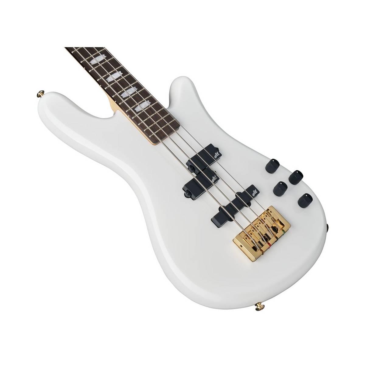 Spector ICON NS-2 Bolt-On Bass Guitar White Gloss - ICONNS2BWH