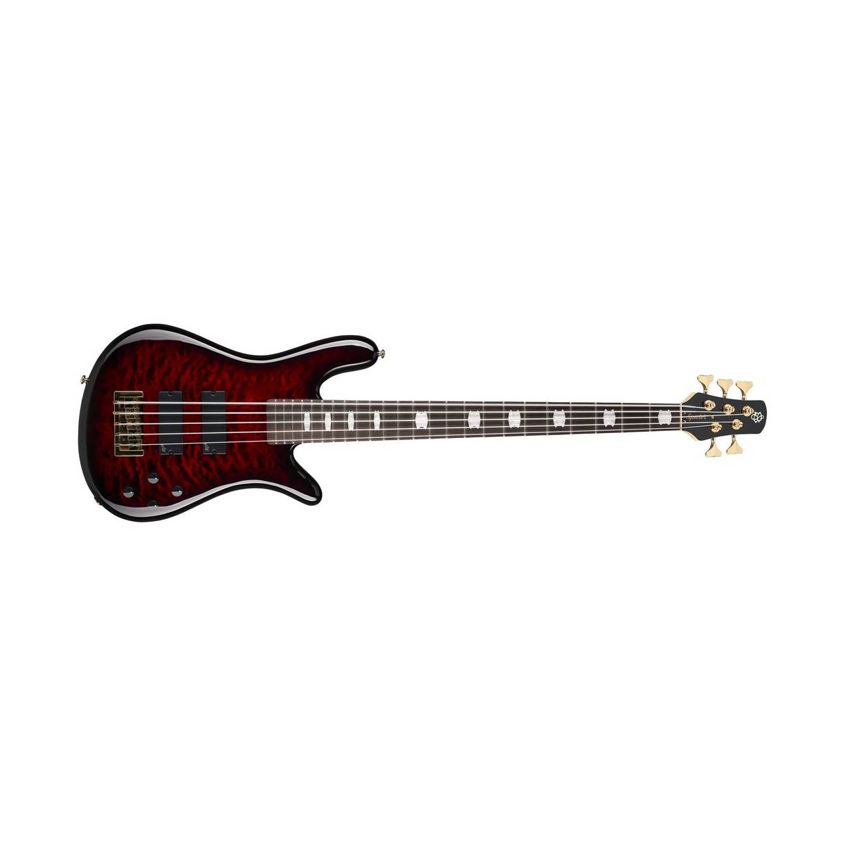 Spector ICON NS-5 Bolt-On Bass Guitar 5-String Black Cherry Gloss - ICONNS5BBC