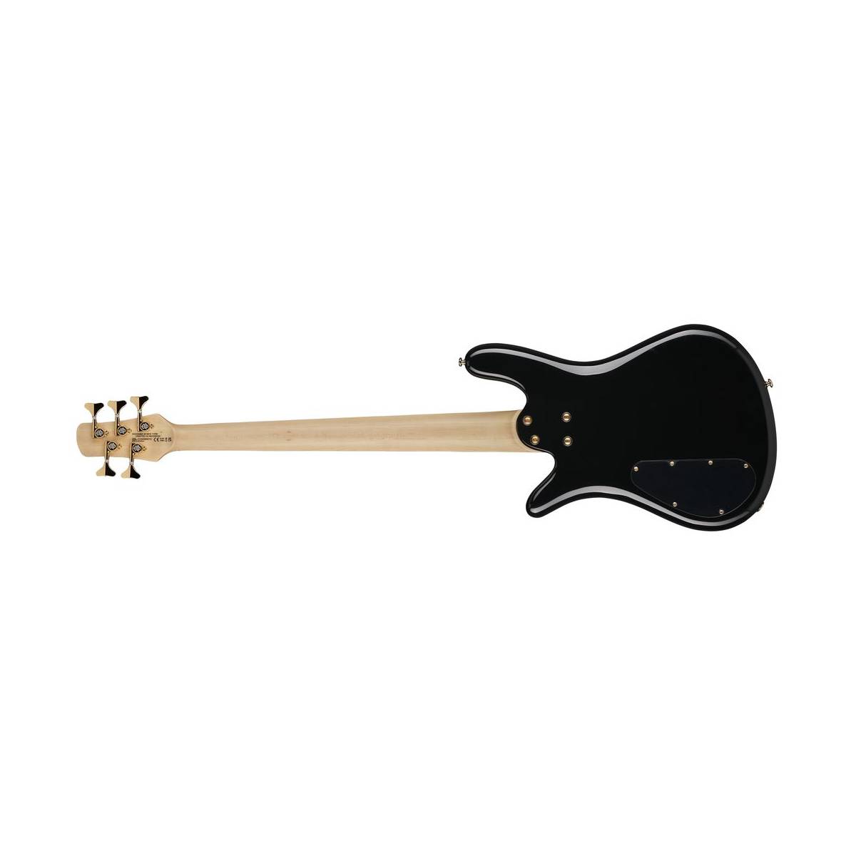 Spector ICON NS-5 Bolt-On Bass Guitar 5-String Black Gloss - ICONNS5BBK