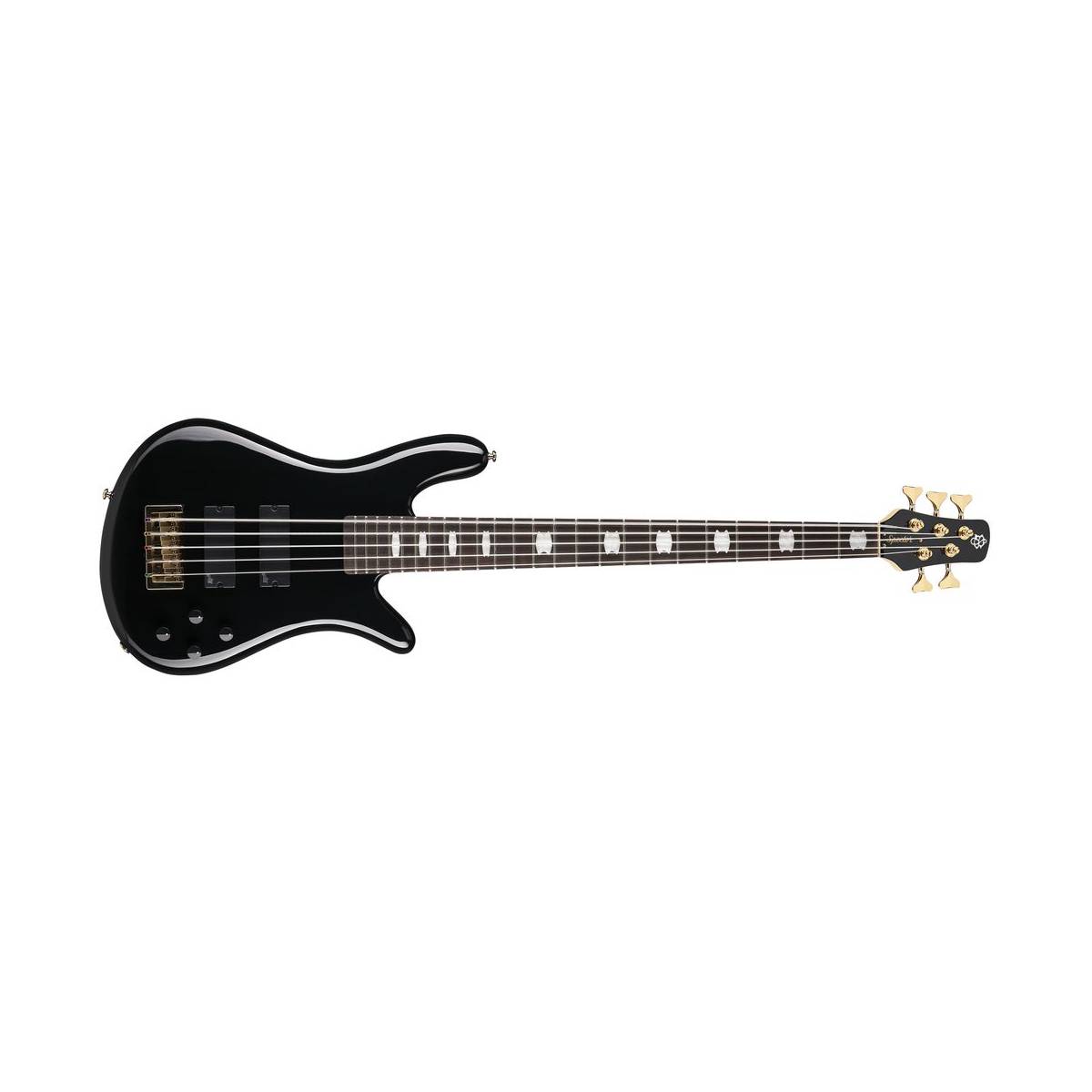 Spector ICON NS-5 Bolt-On Bass Guitar 5-String Black Gloss - ICONNS5BBK