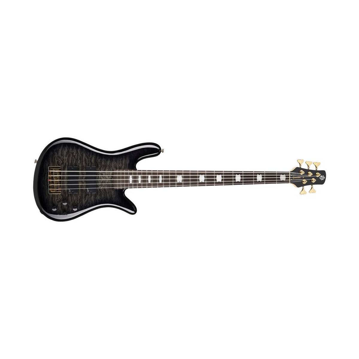 Spector ICON NS-5 Bolt-On Bass Guitar 5-String Black Stain Gloss - ICONNS5BBLKS