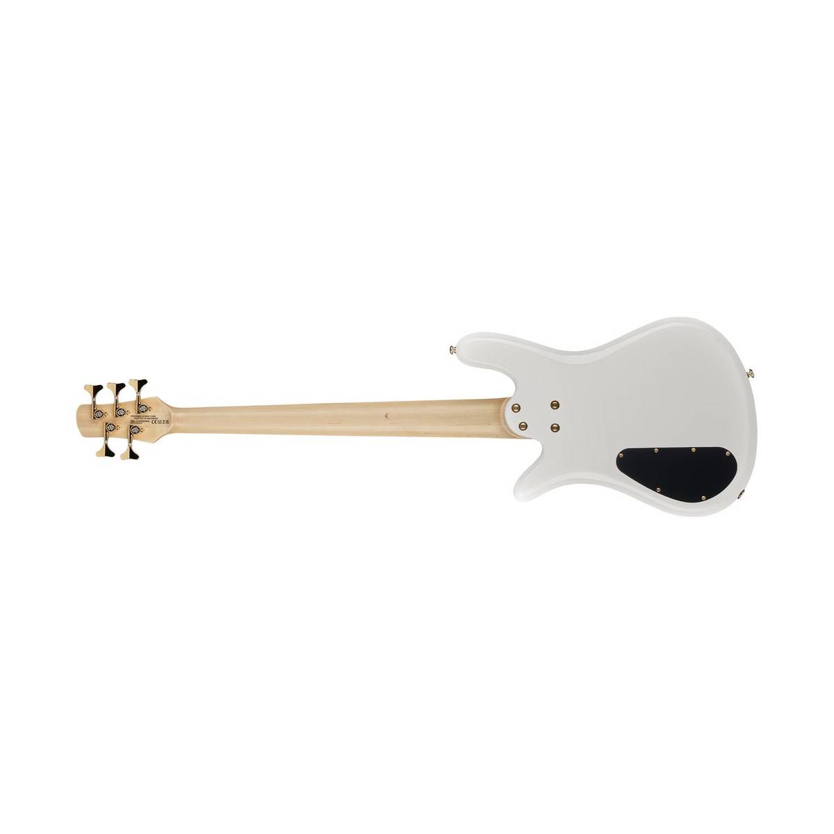 Spector ICON NS-5 Bolt-On Bass Guitar 5-String White Gloss - ICONNS5BWH